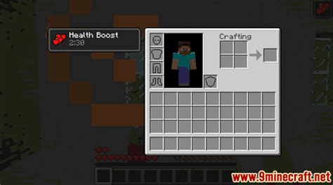Health Boost Effects and Required Equipment .